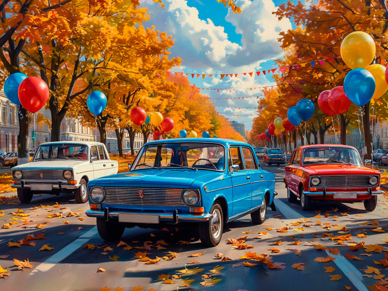 Поздравляем с Днём автомобилиста!